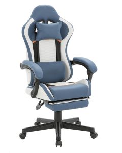 ePlayGame Gejmerska stolica HC-4095 FABRIC BGN crno plava
