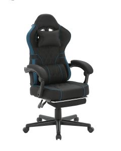 ePlayGame Retro Gejmerska stolica HC-4064LUX-1 crno plava