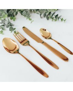 DEKOR DOM Pribor za jelo 16/1 Abele, copper - 038992-1