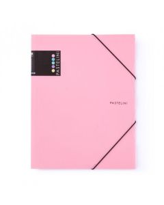PASTELINI PVC fascikla sa lastišem A4-Pink - 2-661