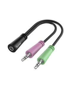 HAMA Audio adapter 2x3-pin 3.5mm (m)na 4-pin 3.5mm (ž) - 200351