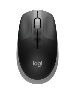 LOGITECH M190 Full-size wireless mouse - MID GREY - 2.4GHZ - EMEA - M190 - 910-005906