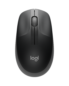 LOGITECH M190 Full-size wireless mouse - CHARCOAL - 2.4GHZ - EMEA - M190 - 910-005905