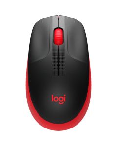 LOGITECH M190 Full-size wireless mouse - RED - 2.4GHZ - EMEA - M190 - 910-005908