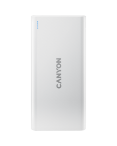 CANYON Power bank 10000mAh PB-106, bela - CNE-CPB1006W