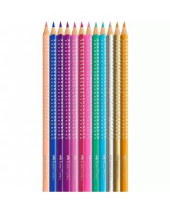 FABER CASTELL Drvene bojice Sparkle Grip, set 1/12 201737 - 201737