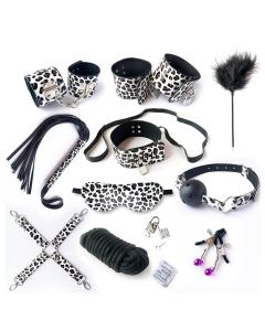 Leopard kožni BDSM set C80719-5