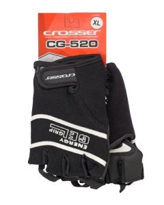 CROSSER Rukavice CG-520 SHORT FINGER black M - 2810