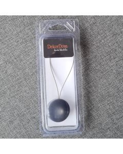 DEKOR DOM Magnet za zavese Basic B1-a, siva - 023172