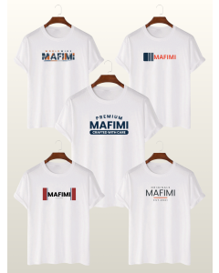 Mafimi Muška majica set od 5, Worldwide Set - P-1159L