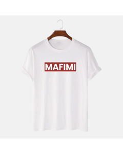 Mafimi Muška majica World, bela - P-1135L