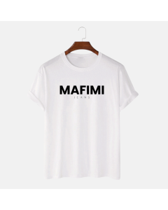 Mafimi Muška majica Jeans, bela - P-1137L