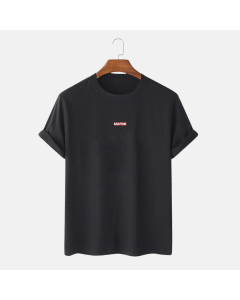 Mafimi Muška majica casual, crna - P-1133L