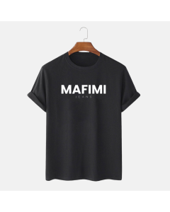 Mafimi Muška majica Jeans, crna - P-1136L