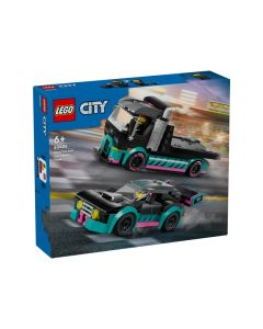 LEGO Kocke 60406 Trkački auto i auto-transporter - 202167