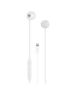 TNB Slušalice za mobilni ESCURVWH Lightning, bela - 34200-1