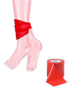 Crvena 16 m lepljiva traka za BDSM C81279-2