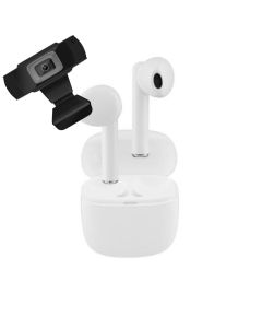 TNB Bluetooth Slušalice BUNDLE WCAM720 Kamera + WEBMELO, bela - 37364