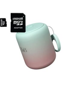 TNB Bežični Bluetooth zvučnik BUNDLE HPCOLORGN + 8GB MICRO SDHC - 37366
