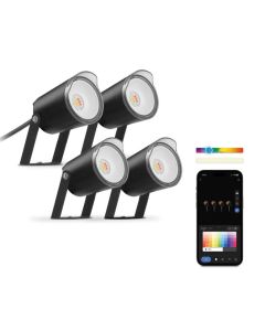 KSIX Set lampi BXOUTL1 Smart LED, RGBIC+W 4KOM, spoljašnji - 37119