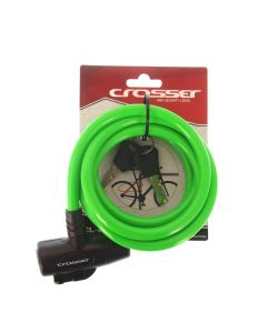 CROSSER Brava za zaključavanje CL-823 10x 1 800mm w bracket bright green - 3485-1-1