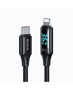 MCDODO Kabal CA-1030 DIGITAL DISPLAY 36W, USB TIP-C na Lightning, 1,2m - 37769