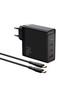 MCDODO Kućni Punjač CH-2913 SET 140W PRO, DUAL TIP-C+USB-A + Kabal 240W TIP-C na C, 2m - 37790