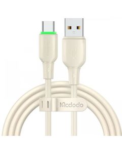MCDODO Kabl CA-4750, 6A, USB-A na TIP-C, 1.2m, bež - 38467