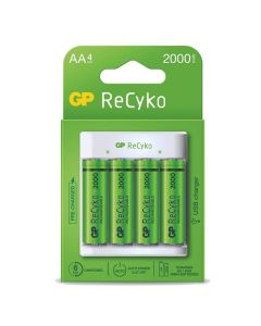 GSC GP Punjač Baterija ZA 4 x AAA/AA + 4 punjive AA BAT. 2100mAh - 38873