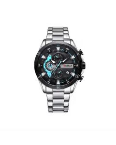Curren muški sat 8402 silver black