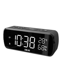 AKAI Digitalni radio sat ACR-1080, crna