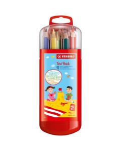 STABILO Drvene bojice Trio Thick Box, set 1/15 - 203-11-15