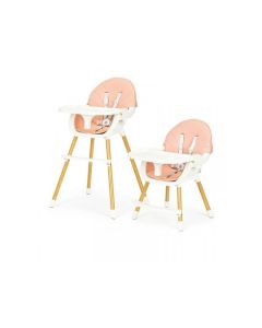 ECO TOYS Hranilica za bebe 2u1 ECO pink - 203316