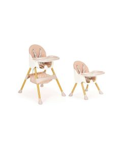 ECO TOYS Hranlica 2u1 pink - 203377