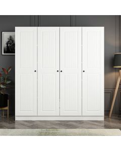 HANAH HOME Ormar Kale Mebran 4772, bela