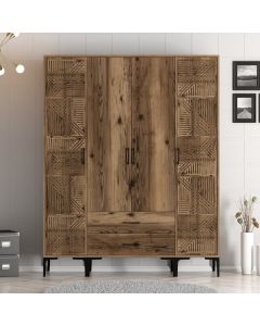 HANAH HOME Ormar Kumsal PTP, braon