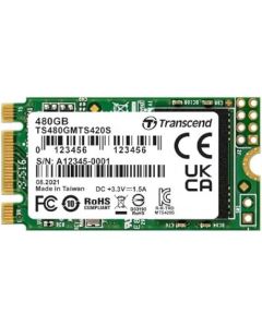 TRANSCEND SSD Disk 420S 480GB M.2 2242 SATA III TS480GMTS420S - 078252