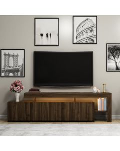 HANAH HOME TV polica Beliz Walnut - 204106