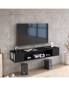 HANAH HOME TV polica Peti, crna