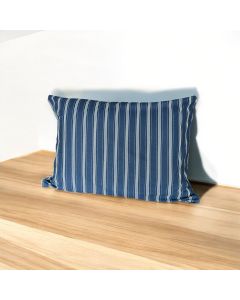 VIKTORIJA Jastucnica Flanel 40x60cm Teget/bela linija - VLK002050-te
