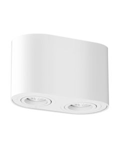 Rabalux Ugradna i nadgradna rasveta Kobald GU10 2x MAX 42W mat belo (2052)