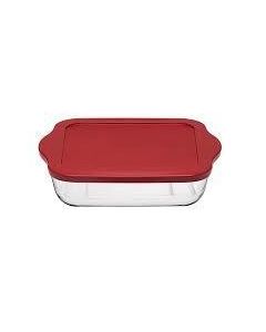 PASABAHCE Borcam četvrtasti sa plastičnim poklopcem 256x220mm 1950cc - 190470-1