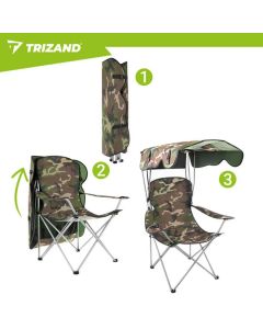 Trizand Ribolovačka Stolica sa Tendom Kamo