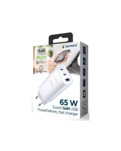 GEMBIRD Brzi punjać 65W TA-UC-PDQC65-01-W - 207665