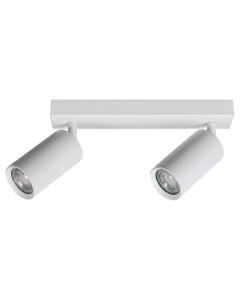 Rabalux Spot rasveta Solo GU10 2x MAX 25W bela (2082) - 2082-1