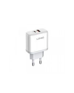 LDNIO Kućni punjač sa USB-A na USB-C kablom 45W A2526C - 208799