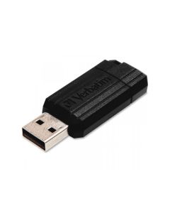 VERBATIM PinStripe 128GB Black USB Flash Memorija