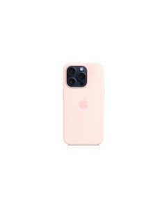 APPLE Silikonska maska za IPhone 15 Pro MagSafe, svetlo roze - 208997