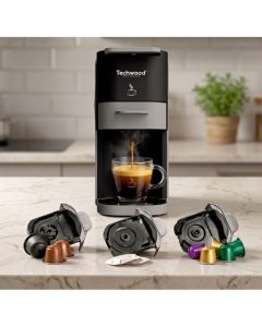 TECHWOOD 4u1 aparat za espresso kafu TCA-026N
