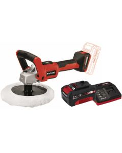 EINHELL Akumulatorski uređaj za poliranje i brušenje CE-CP 18/180 Li E-Solo+Power-X-Change 18V 4,0Ah